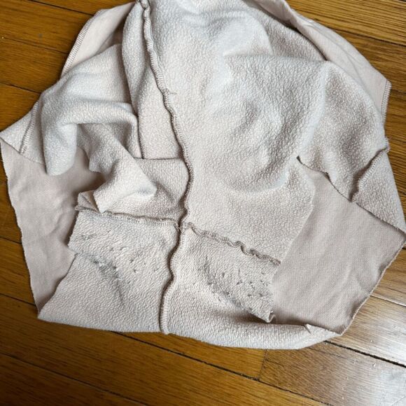 American Eagle Aerie Elastic High Waist Cut Off Shorts Womens Light Pink Small - Picture 7 of 7